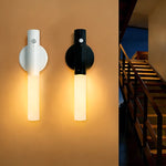 veilleuse led motion sensor lampe murale moderne blanc noir bois clair chambre entrée étude