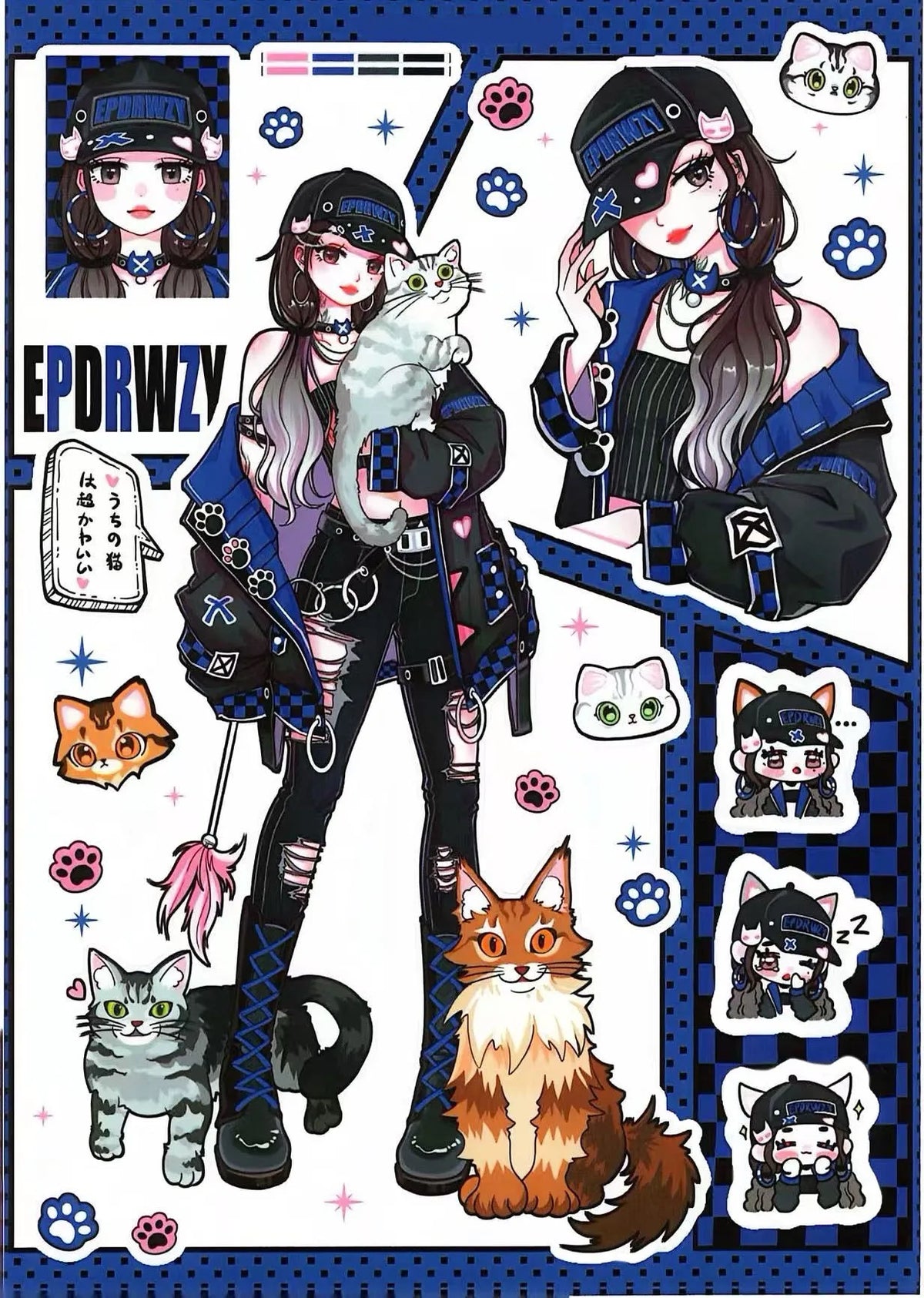 stickers anime adolescents coque téléphone carnet bricolage artisanat divers motifs couleurs