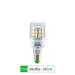 ampoule led e27 e14 56 leds 999 lumens blanc vert grains maïs moderne