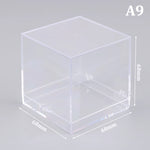 boîtes présentation transparentes modernes clips A1 A2 A3 A4 A5 A6 A7 A8 A9