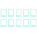 cadres photo aimants couleurs violet rose bleu moderne minimaliste cartes postales