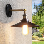 lampe murale industrielle noir bronze mat réglable abat jour filaire 220v fluxlumineuxfaible