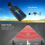lumière solaire led motion sensor extérieure sécurisée contemporaine panneaux solaires intégrés clips noirs