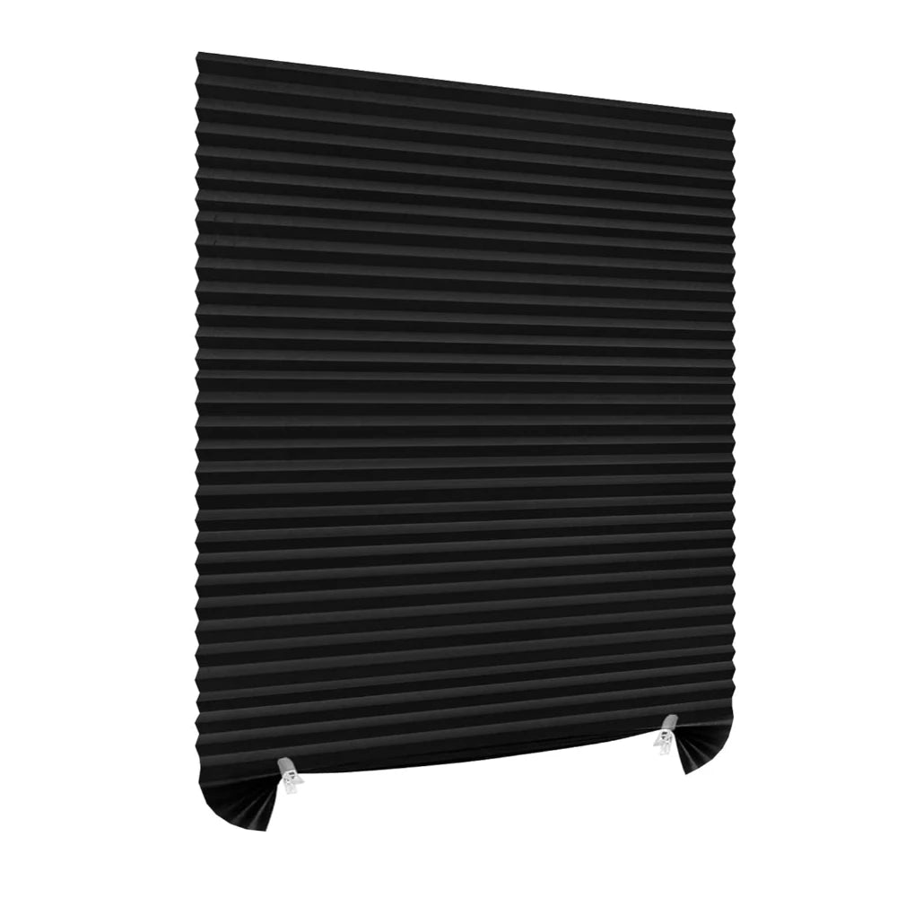 store lamelles opacité adhésif facile blanc marron noir gris moderne plissé rideau volet tissu
