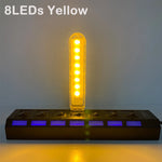 lampe led couleur changeante usb alimentée blanc rouge vert bleu violet chambre moderne