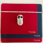 tapis souris rouge bleu texture fine moderne antidérapant absorption chocs sport gamer imperméable