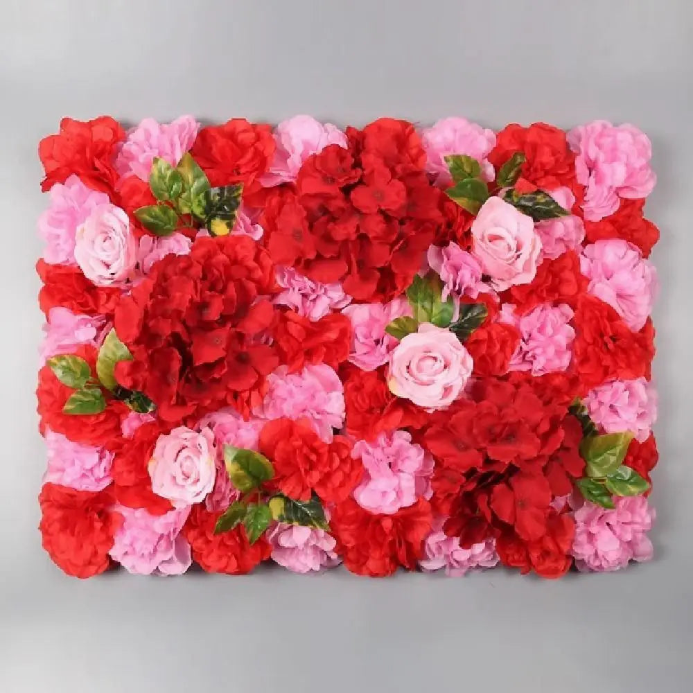 panneaux decoratifs florals fleurs artificielles feuilles vertes moderne intérieur anniversaire remise diplômes mariage rose