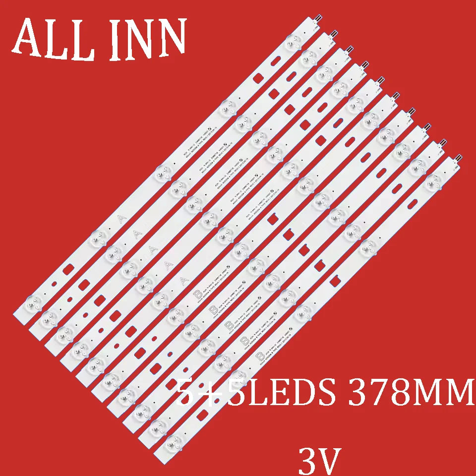 bande lumineuse led 378mm 54 diodes 3v blanc moderne fixation invisible