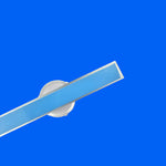 ruban lumineux led blanc moderne adhésif connecteurs électriques fixations facilitées trame rectiligne lisse opaques