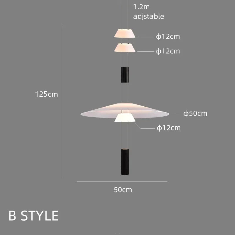suspension lumineuse moderne minimaliste blanc noir rond lisse opaque câble noir