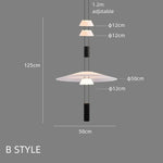 suspension lumineuse moderne minimaliste blanc noir rond lisse opaque câble noir