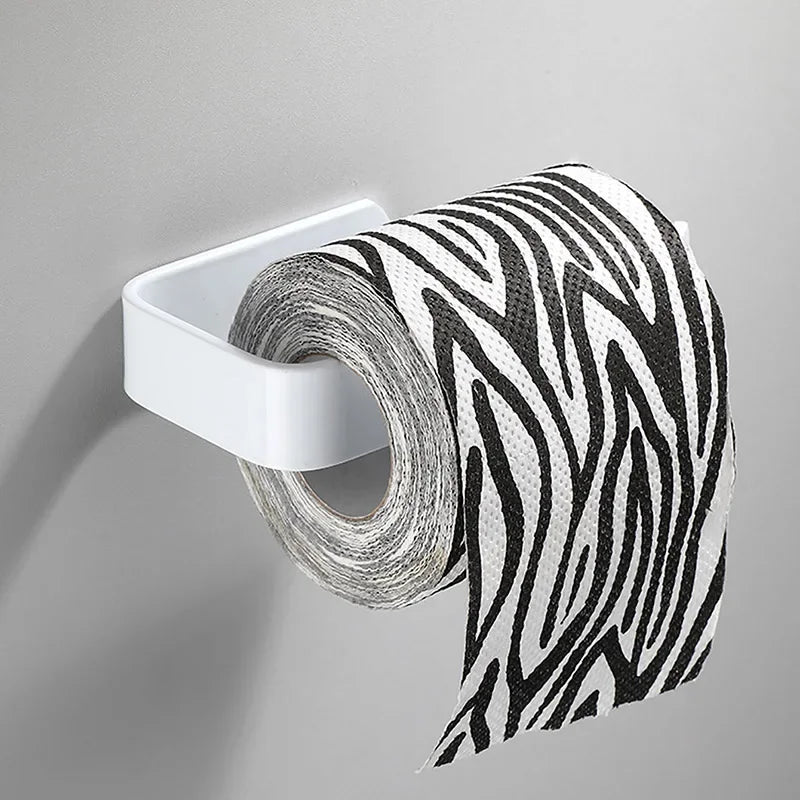 porte serviettes adhésifs modernes noirs opaques salle bains accessoires cuisine papier essuie mains rangement