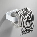 porte serviettes adhésifs modernes noirs opaques salle bains accessoires cuisine papier essuie mains rangement