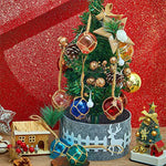 Boule de Noël saphir profond 8 cm décoration sapin