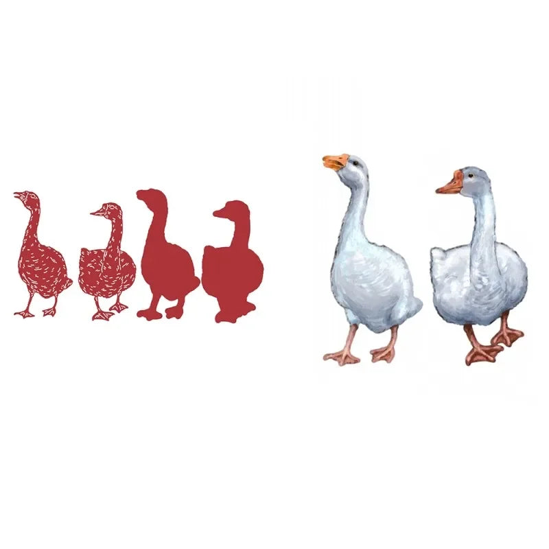 cartes postales 3d illustratives animaux fleurs oiseaux barbelés boîte lettres bouteilles herbe rouge vert