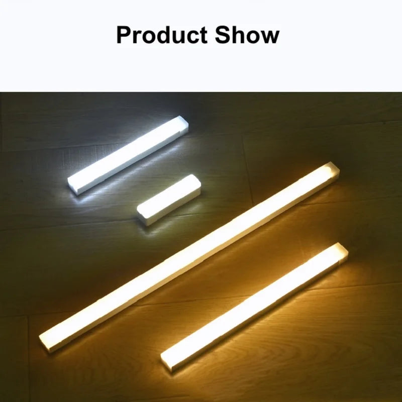 lampe rechargeable adhésive détecteur mouvement blanc moderne 10cm 20cm 30cm 50cm