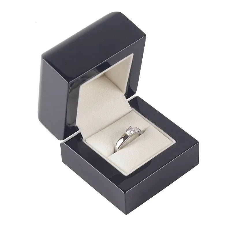 boîte rangement bijoux velours bois classique or noir blanc doré strass chaîne