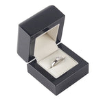 boîte rangement bijoux velours bois classique or noir blanc doré strass chaîne