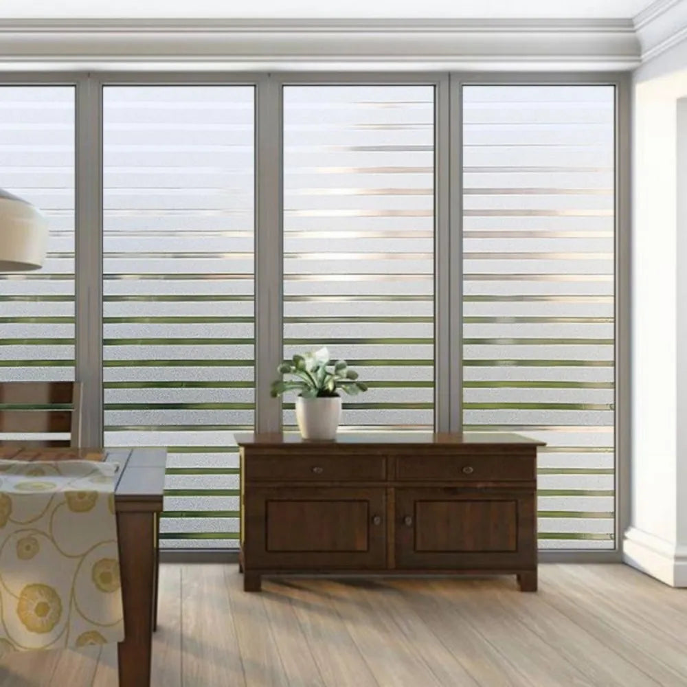 store volets blanc rayures horizontales moderne isolation thermique uv protection DIY