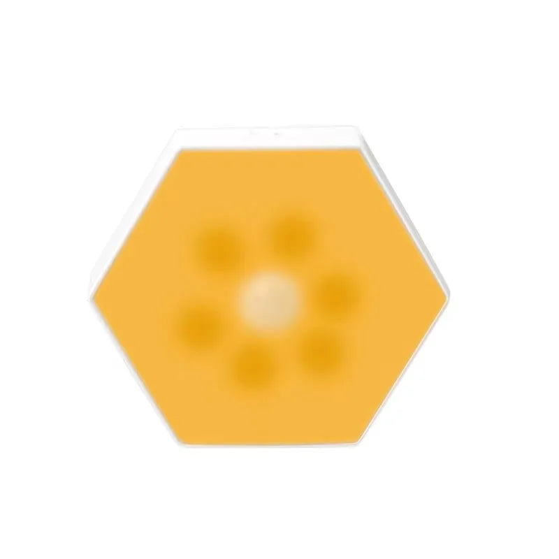 veilleuse led rouge motion sensor lampe hexagonale moderne aimantée câble usb lanière sac protection