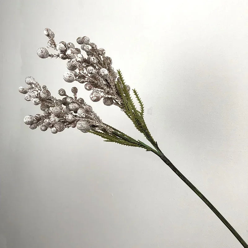 bouquet artificiel violet gris vert blanc extérieur naturel brillant plastique exposéextérieur