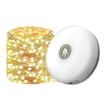 guirlande lumineuse camping rechargeable led flexible modes éclairage portable extérieur rustique moderne