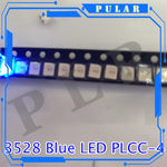 diodes led blanc bleu orange plcc 3528 très brillantes adhésives éclairage