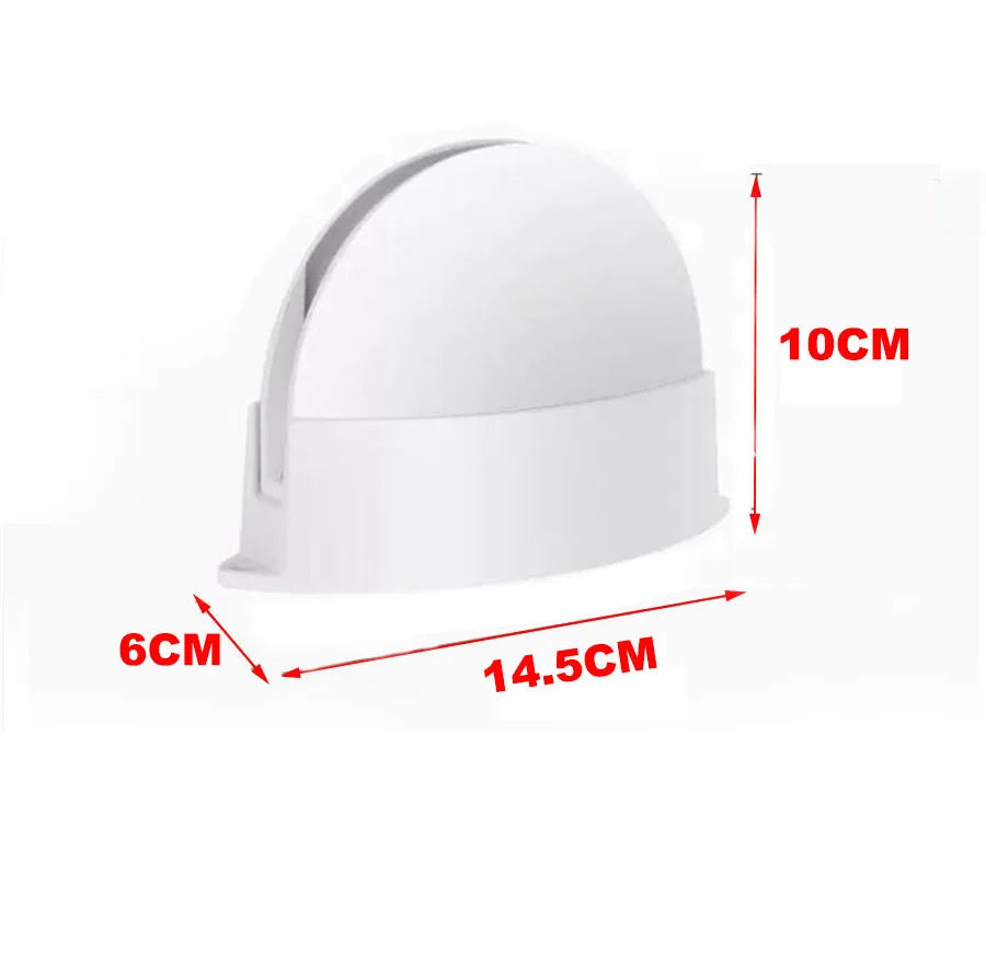 lampe led moderne blanche adhésive extérieure verre trempé 11cm 15cm 7cm