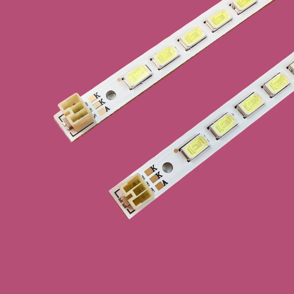 ruban led blanc 455mm 60led connecteurs souder moderne téléviseur aluminium