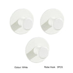 porte serviettes adhésifs acier inoxydable blanc noir crochets mural moderne cuisine salle bain