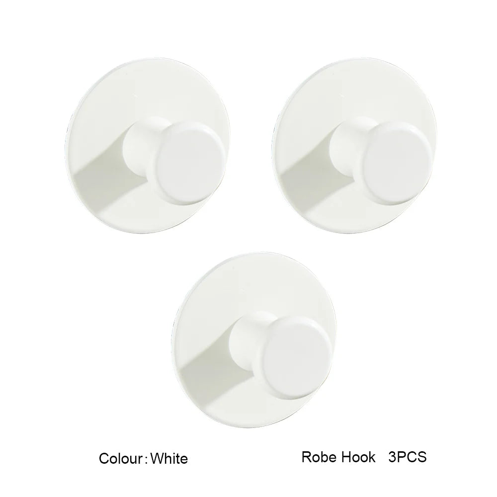 porte serviettes adhésifs acier inoxydable blanc noir crochets mural moderne cuisine salle bain