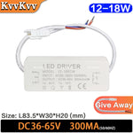 adaptateur alimentation led driver 36w 30w 18w constante 300ma moderne encastrable