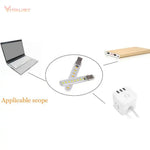 lampe led rechargeable usb transparente moderne leds veilleuse camping portable compact