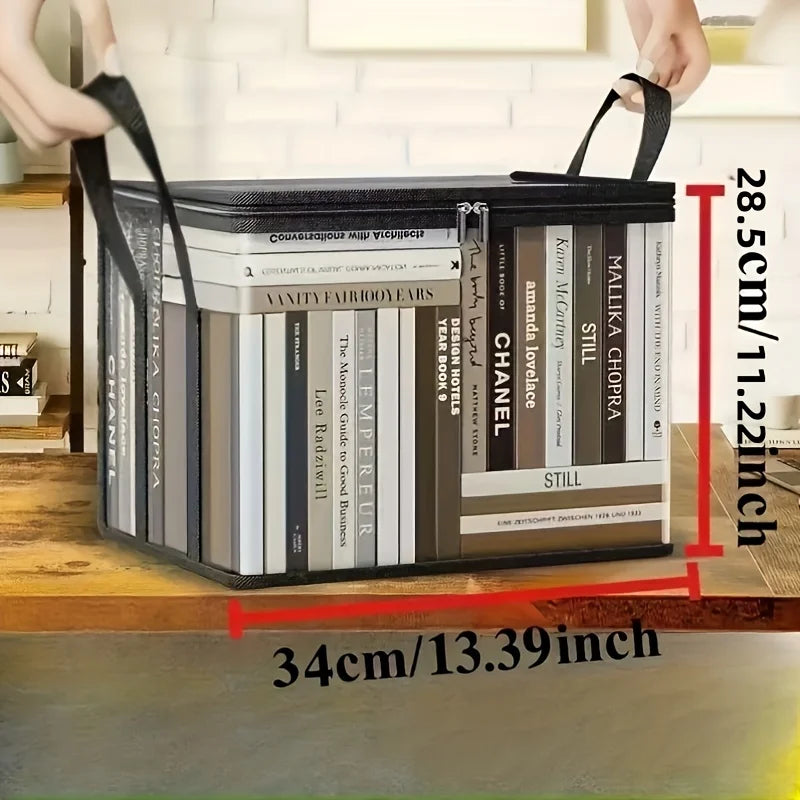 boîtes rangement transparentes poignées noires multifonctionnelles modernes maison