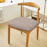 couvre siège moderne gris clair rayures horizontales ruban sécurité polyester