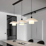lampe suspendue moderne blanc noir mat pendentif cordon 90 260V 249 2000 lumens certification
