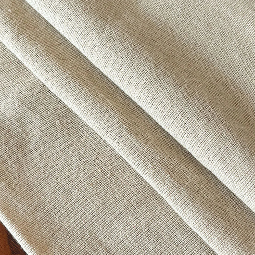 tissu crème texturé rustique patchwork quilting décoration table événementalité naturelle
