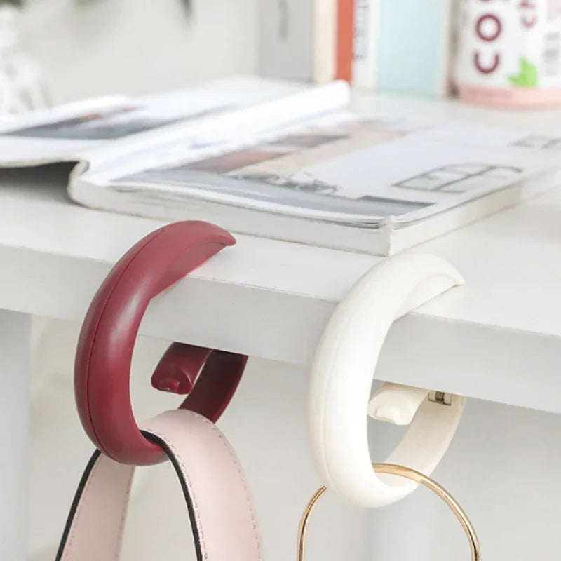 porte sac clip portable blanc rouge noir moderne pratique