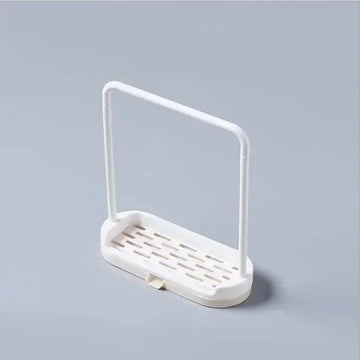 rack rangement moderne adhésif serviettes savon blanc plaid opacité cuisine chambre