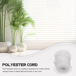 corde tissée blanche polyvalente rideaux stores decoration fenêtre 20m réglable polyester moderne
