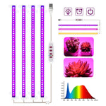 lampe led culture végétale 5v 30cm blanc rose violet bleu moderne télécommande câble usb