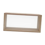 cadre photo bois dried flowers shadow box display case profondeur souvenir minimaliste rustic