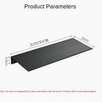étagères murales modernes or noir blanc aluminium adhésives salle bain minimaliste 30 40 50cm