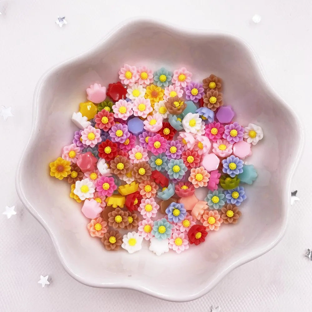 résine multicolores fleurs détaillées décoratives bricolage artisanal mariage anniversaire noël