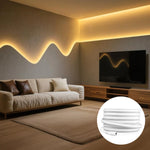 ruban led blanc 9mm 24v super lumineux étanche moderne cuisine sdb étage