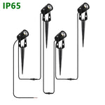 projecteur led jardin 50w étanche ip65 moderne noir 2m cable