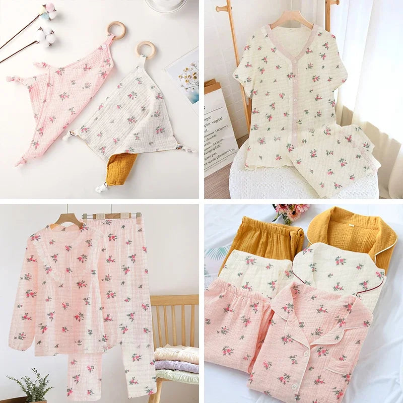 tissu coton fleurs roses légères bricolage serviettes enfants doux classique opaques