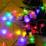 guirlande lumineuse noël blanc chaud boules abeilles fleurs moderne étanche led solaire
