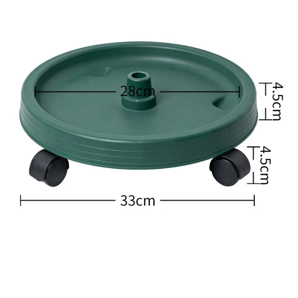 bac fleurs modulable vert foncé moderne bac fleurs plastique lisse empilable roulettes maison jardin