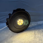 support lampe led marron texture bois classique câble usb base bois led neutral warm